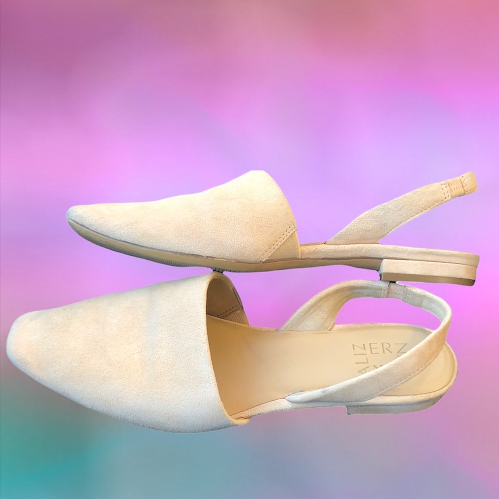 Naturalizer ‘Kerrie’ Slingback flats • Soft Nude • size 6